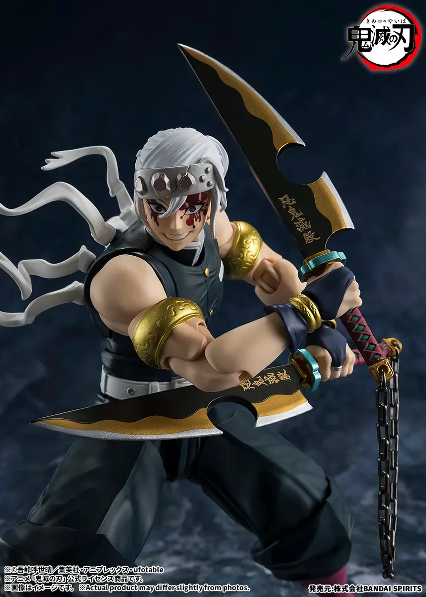祭典之神華麗參戰！萬代 S.H.Figuarts《鬼滅之刃》宇髓天元可動公仔開放預購 細節特寫