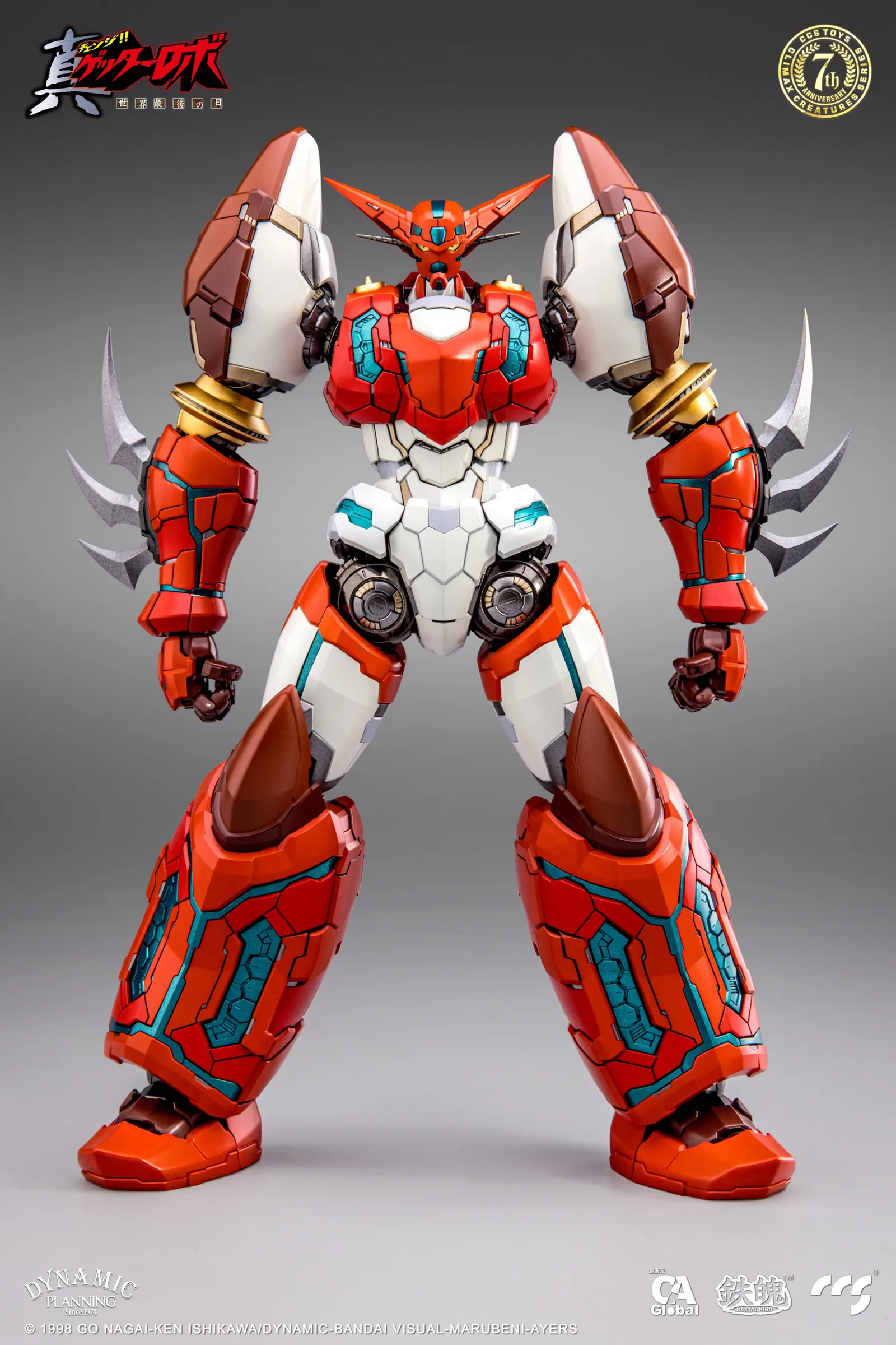 CCSTOYS 鐵魄《真無敵鐵金剛ZERO》無敵鐵金剛 ZERO:旗艦工藝完全評測 細節特寫