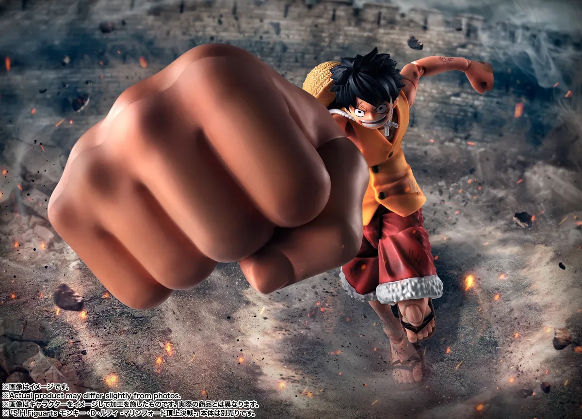 S.H.Figuarts《航海王》魯夫頂上決戰「三檔」配件套組 2026年10月17日正式發售 細節特寫