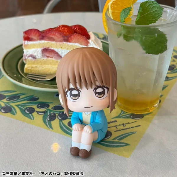 MegaHouse《青春之箱》鹿野千夏 Look Up 抬頭系列公仔登場!仰望坐姿眼神對視超療癒 細節特寫
