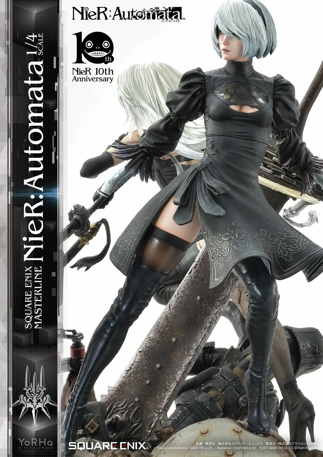 SQUARE ENIX MASTERLINE 尼爾:自動人形 2B / 9S / A2 豪華版 展示 (1)
