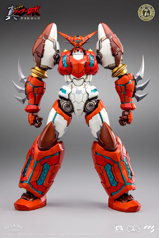 CCSTOYS 鐵魄《真蓋特機器人》真蓋特 1 號 合金完成品:旗艦工藝完全評測 細節展示 (1)