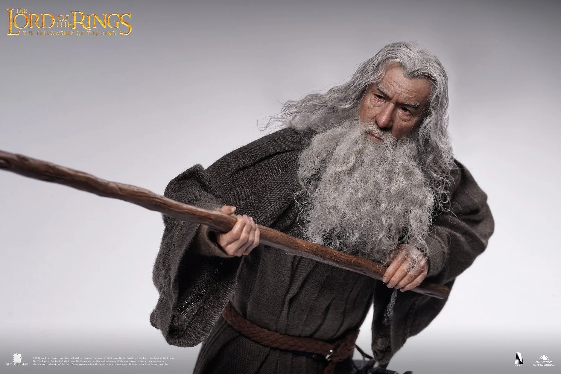 INART《魔戒:首部曲》灰袍甘道夫(Gandalf the Grey)1/6 收藏級可動人偶 細節展示 (5)