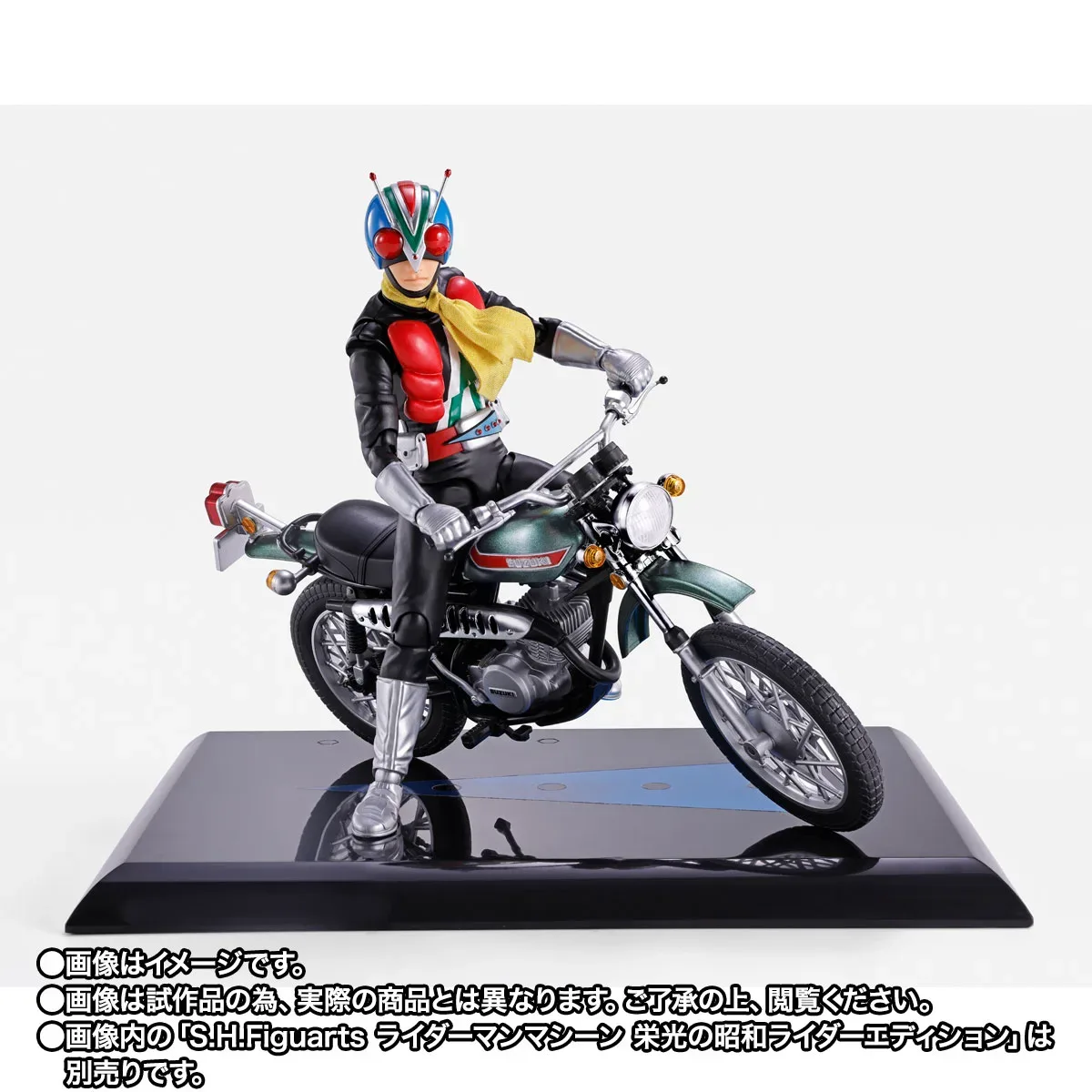 重現假面騎士4號英姿！S.H.Figuarts 真骨彫製法《假面騎士V3》騎士人 榮光之昭和騎士版 登場 細節特寫