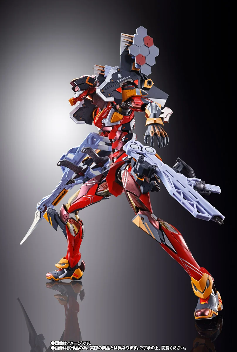 METAL BUILD《新世紀福音戰士》EVA 2號機 EVA2020 豪華金屬塗裝限定版 2024年4月重磅發售 細節特寫