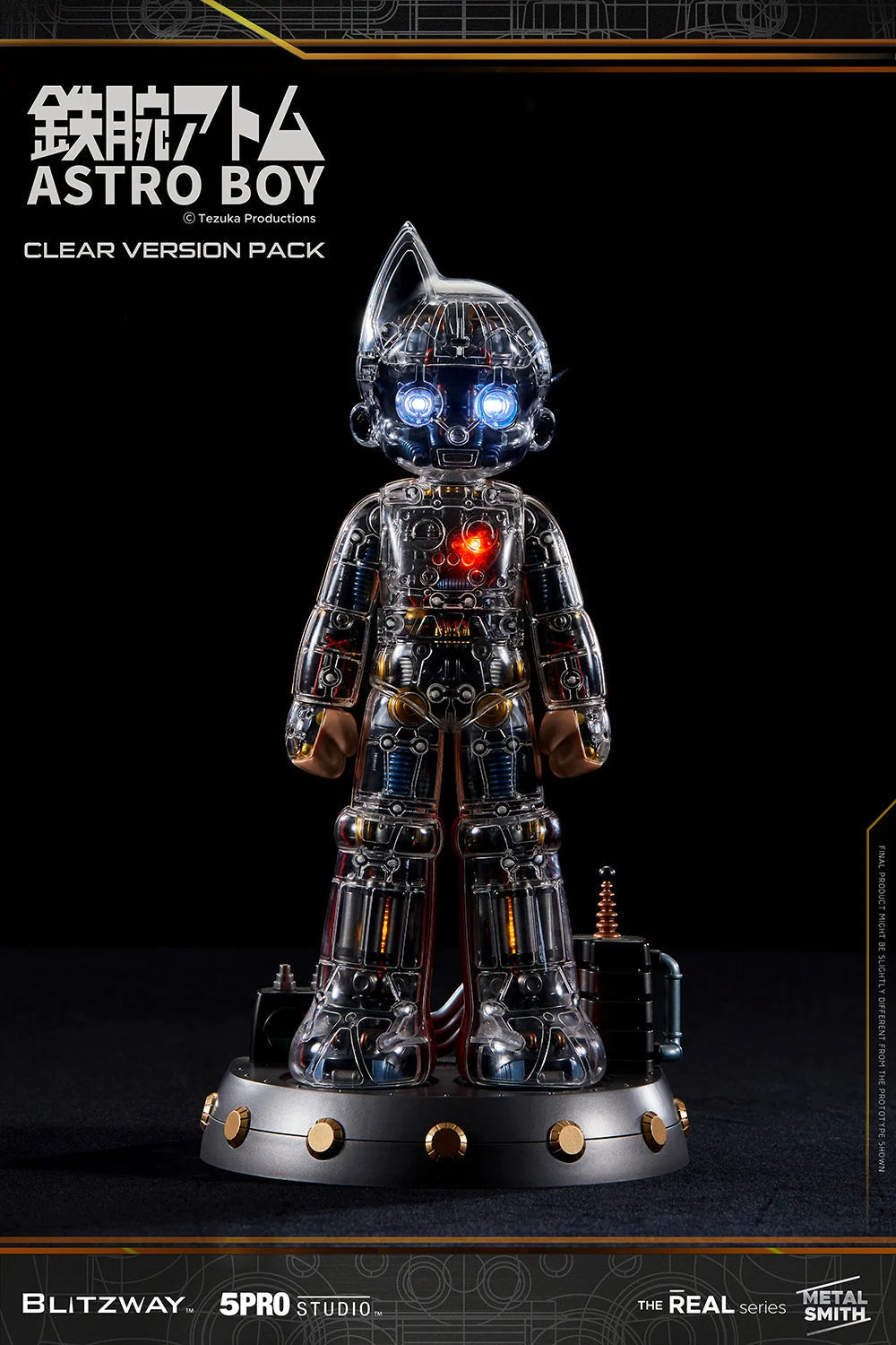 Blitzway CARBOTIX 原子小金剛透明裝甲版 細節展示 (1)