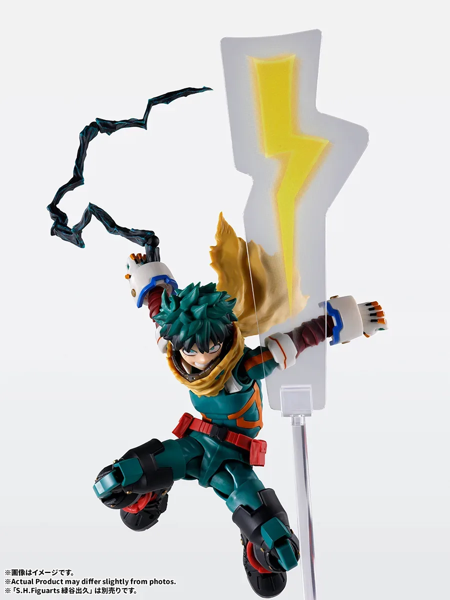 S.H.Figuarts《我的英雄學院》ONE FOR ALL PLUS ULTRA 配件組登場!二代到七代個性特效一次收齊 細節特寫