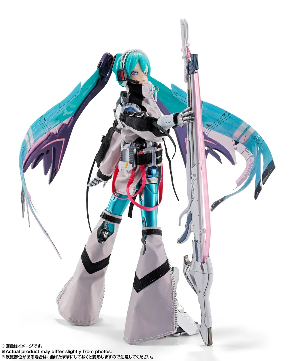 複合材質與合金骨架的機械歌姬!BANDAI SPIRITS「METAL BUILD 初音未來」2026年10月24日正式發售 細節特寫