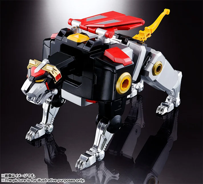 超合金魂 GX-71《百獸王》五獅合體合金模型:旗艦工藝完全評測 細節特寫