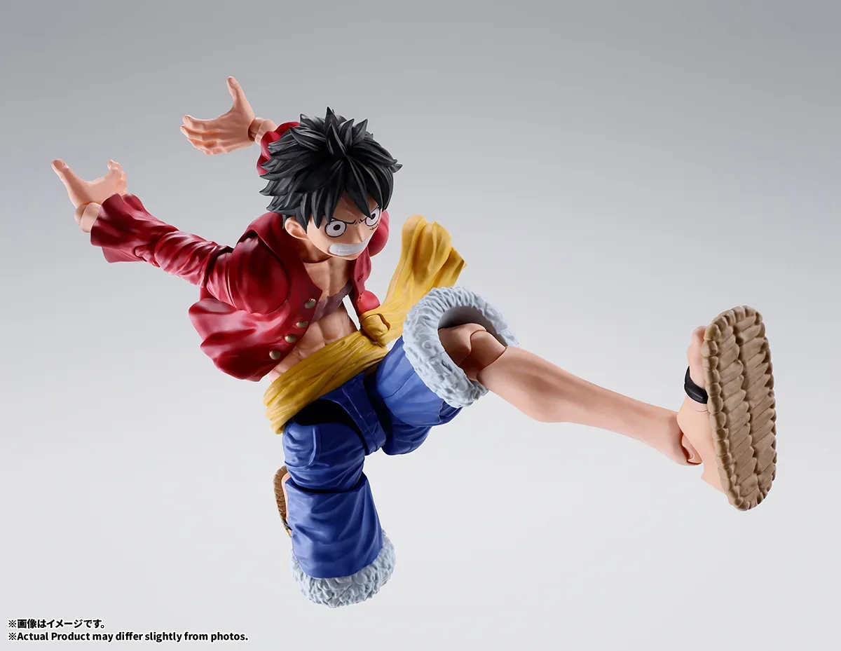 S.H.Figuarts《航海王》蒙其·D·魯夫 -新世界- 經典造型重磅登場!配件齊全預計 2027年4月發售 細節特寫