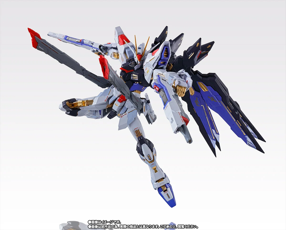 METAL BUILD 攻擊自由鋼彈 SOUL BLUE Ver.:旗艦工藝完全評測 細節特寫