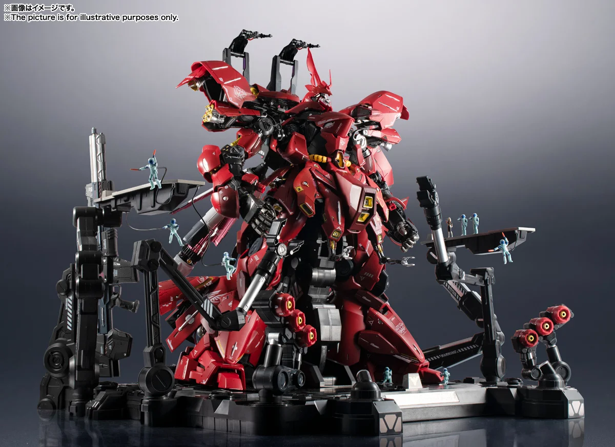 解體匠機 METAL STRUCTURE MSN-04 沙薩比(Sazabi):旗艦工藝完全評測 細節特寫