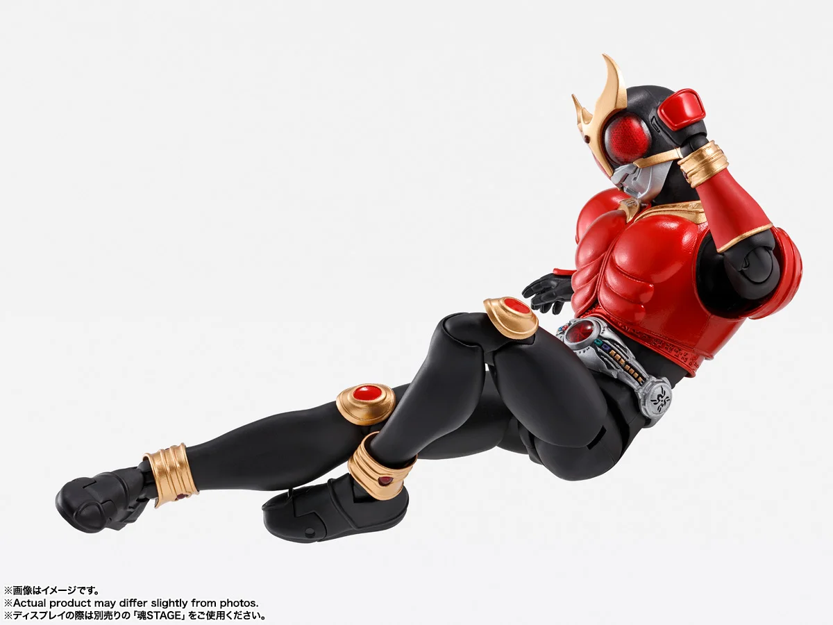 S.H.Figuarts(真骨彫製法)《假面騎士空我》全能形態(Mighty Form)骨骼造形可動公仔:旗艦工藝完全評測 細節特寫