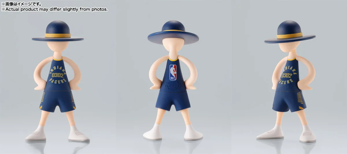 《航海王》聯名 NBA 紀念公仔登場!BANDAI「LUFFY