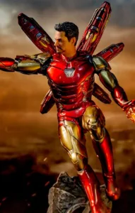 Iron Studios 漫威 復仇者聯盟:終局之戰 鋼鐵人Mark 85 我是鋼鐵人 1/4 雕像:旗艦工藝完全評測