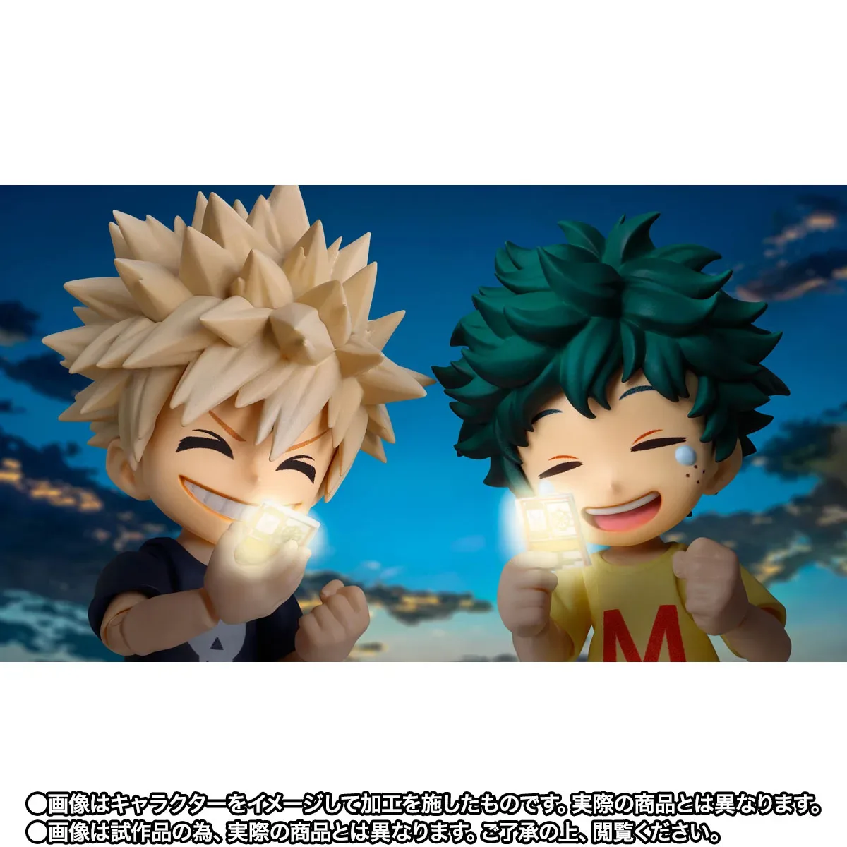 童年羈絆重現！S.H.Figuarts《我的英雄學院》綠谷出久＆爆豪勝己幼少期雙人套組登場 細節特寫