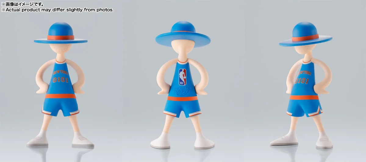 《航海王》聯名 NBA 紀念公仔登場!BANDAI「LUFFY