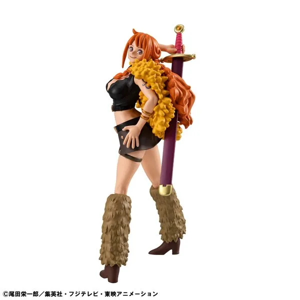 MegaHouse《航海王》WALLSTAR 娜美(艾爾巴夫篇)泡殼包裝直接掛牆展示