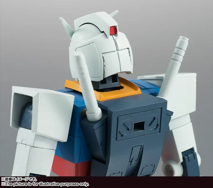 經典初鋼傳奇再臨！BANDAI SPIRITS《機動戰士鋼彈》ROBOT魂 RX-78-2 鋼彈 ver. A.N.I.M.E. 開啟預購 細節特寫