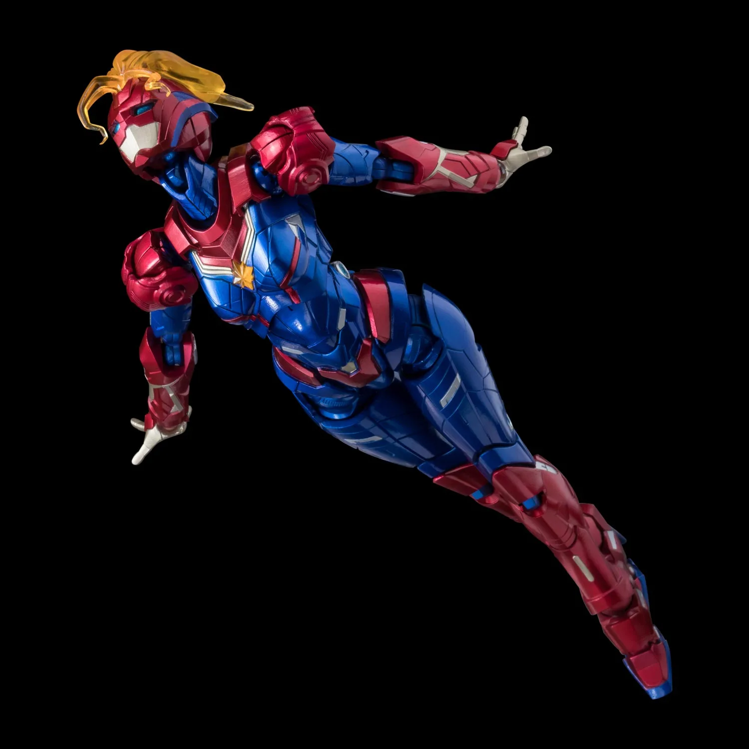千值練 Fighting Armor 驚奇隊長:雙星烈焰旗艦工藝評測 細節特寫
