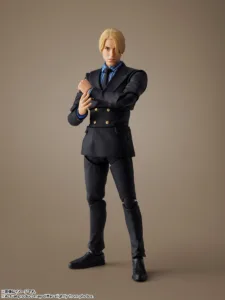 S.H.Figuarts《航海王》真人版香吉士確定2026年10月17日發售!重現招牌踢技、同捆附贈喬巴特典臉