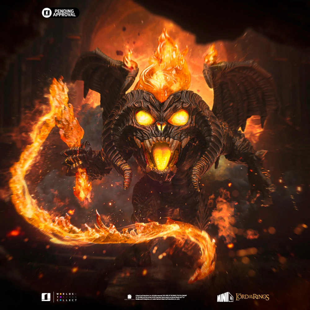 Iron Studios 炎魔 Balrog MiniCo 視角細節 (1)