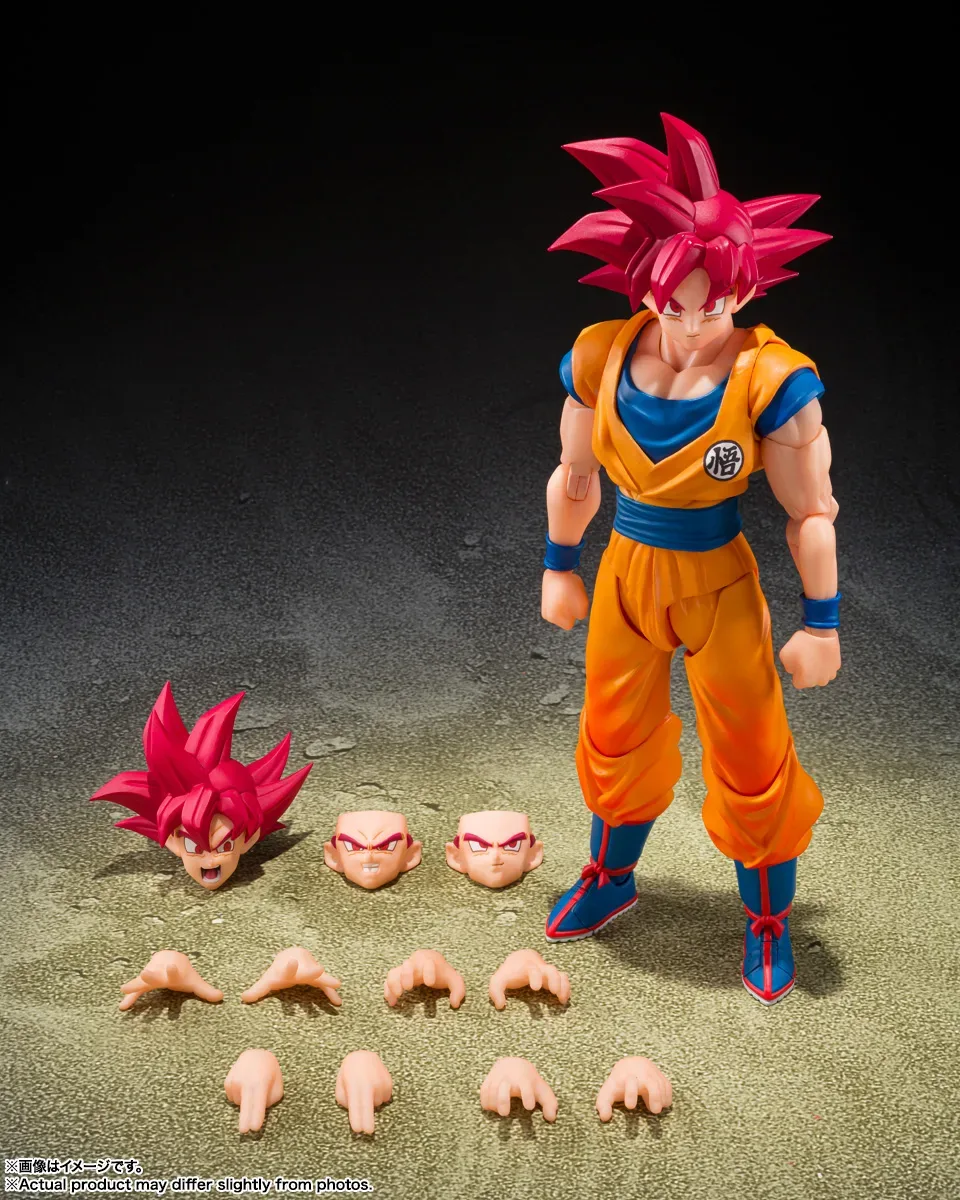 S.H.Figuarts 超級賽亞人之神孫悟空神之氣纏身之姿再販!2026年10月1日開放預購 細節特寫
