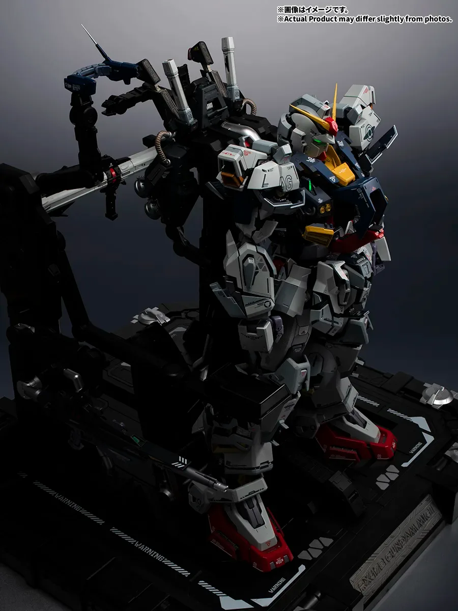 萬代頂級旗艦！METAL STRUCTURE 解體匠機 RX-178 鋼彈Mk-II（幽谷規格）霸氣降臨 細節特寫