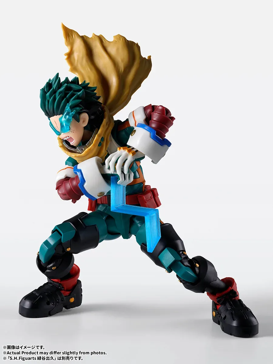 S.H.Figuarts《我的英雄學院》ONE FOR ALL PLUS ULTRA 配件組登場!二代到七代個性特效一次收齊 細節特寫