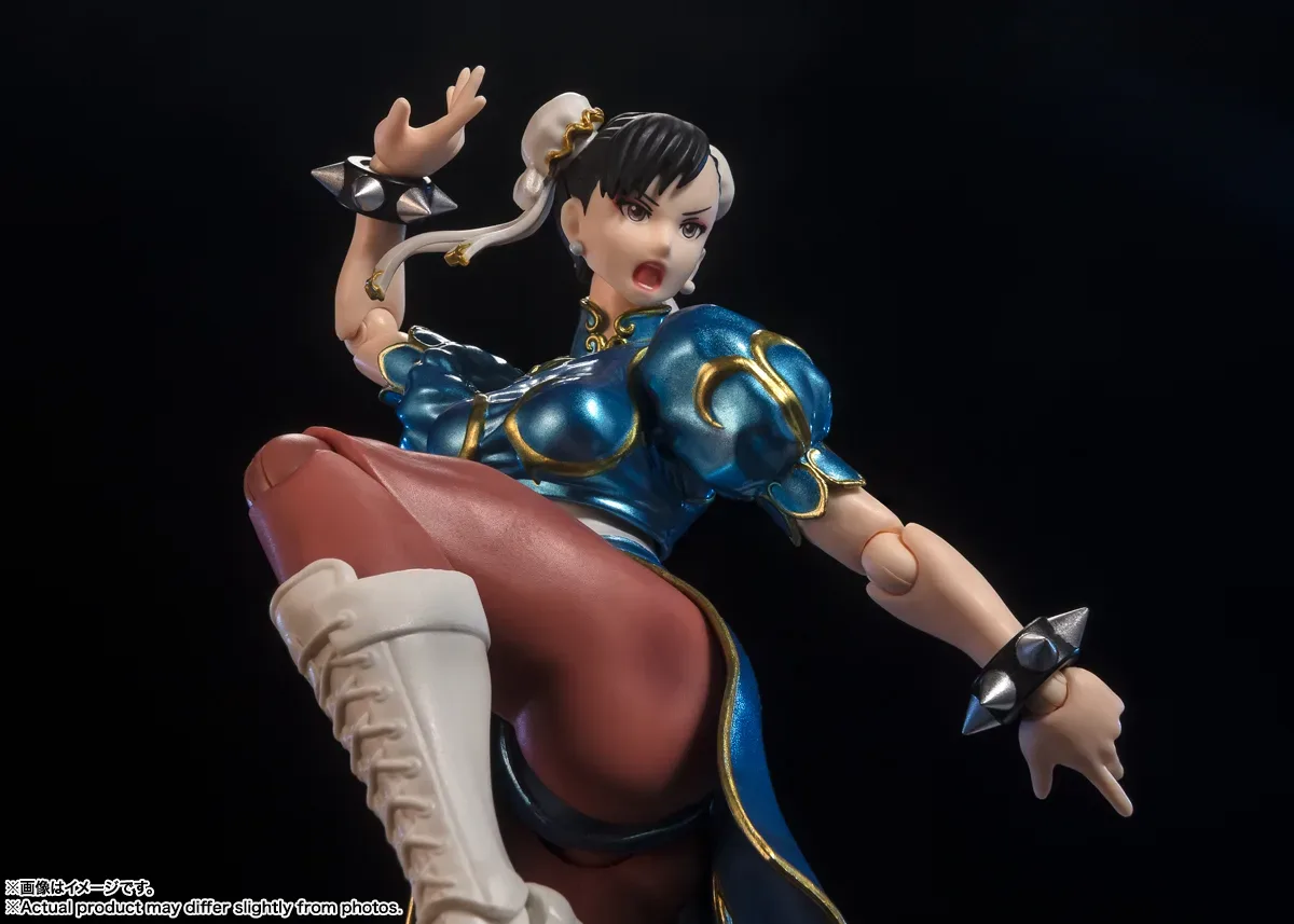 經典藍旗袍再現!BANDAI SPIRITS《快打旋風》S.H.Figuarts 春麗 -Outfit 2- 開放預購 細節特寫