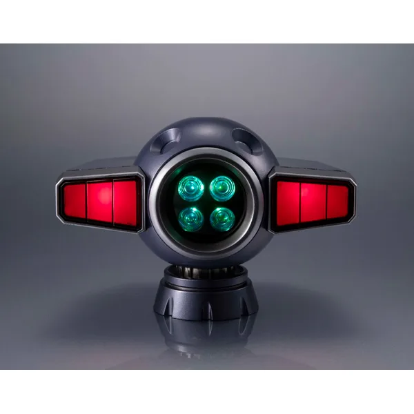 MegaHouse《閃電霹靂車》1/1 超級阿斯拉01 賽車導航系統核心 具備感測眼發光與球形關節轉向 2027年5月下旬發售 細節特寫