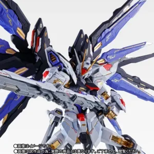 METAL BUILD 攻擊自由鋼彈 SOUL BLUE Ver.：旗艦工藝完全評測 官方展示照 1