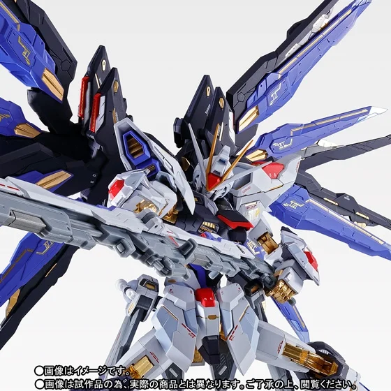 METAL BUILD 攻擊自由鋼彈 SOUL BLUE Ver.:旗艦工藝完全評測 官方展示照 1