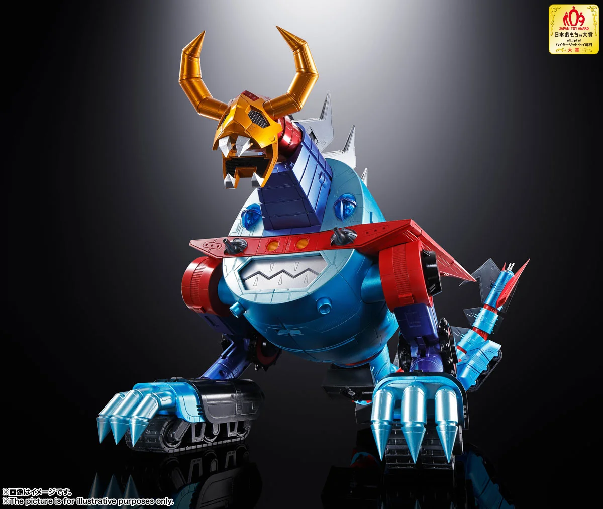 超合金魂 GX-100 碰碰與大空魔龍凱王(Gaiking & Daiku-Maryu)終極合體巨作:旗艦工藝完全評測 細節特寫