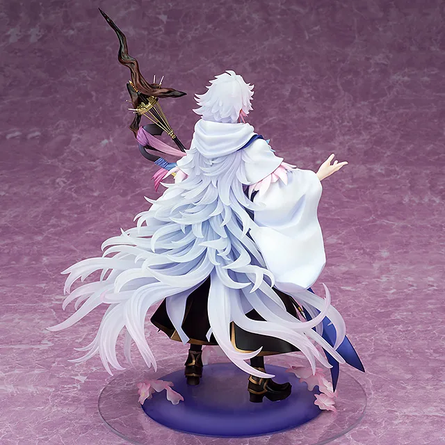 ALTER《Fate/Grand Order》Caster 梅林 1/8 比例塗裝完成品:花之魔術師完全評測 細節特寫