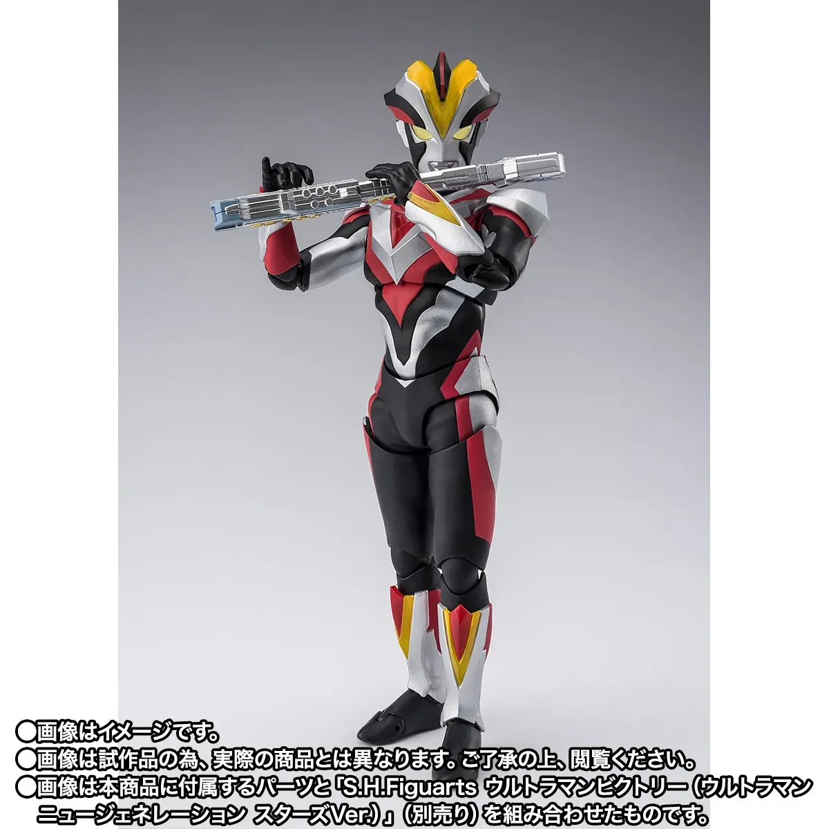 S.H.Figuarts《超人力霸王銀河》超人力霸王勝利騎士 雙武器配件重現霸氣二刀流 細節特寫