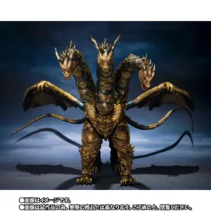 終極強敵降臨！S.H.MonsterArts《哥吉拉最後戰役》凱薩基多拉登場，壓倒性魄力巨軀重現