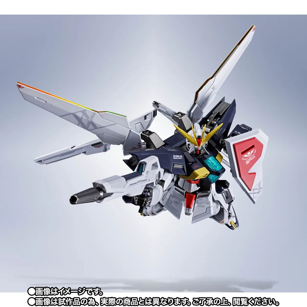 萬代 METAL ROBOT魂《機動新世紀鋼彈X》鋼彈 DOUBLE X 登場 雙重衛星加農砲強勢重現 細節特寫
