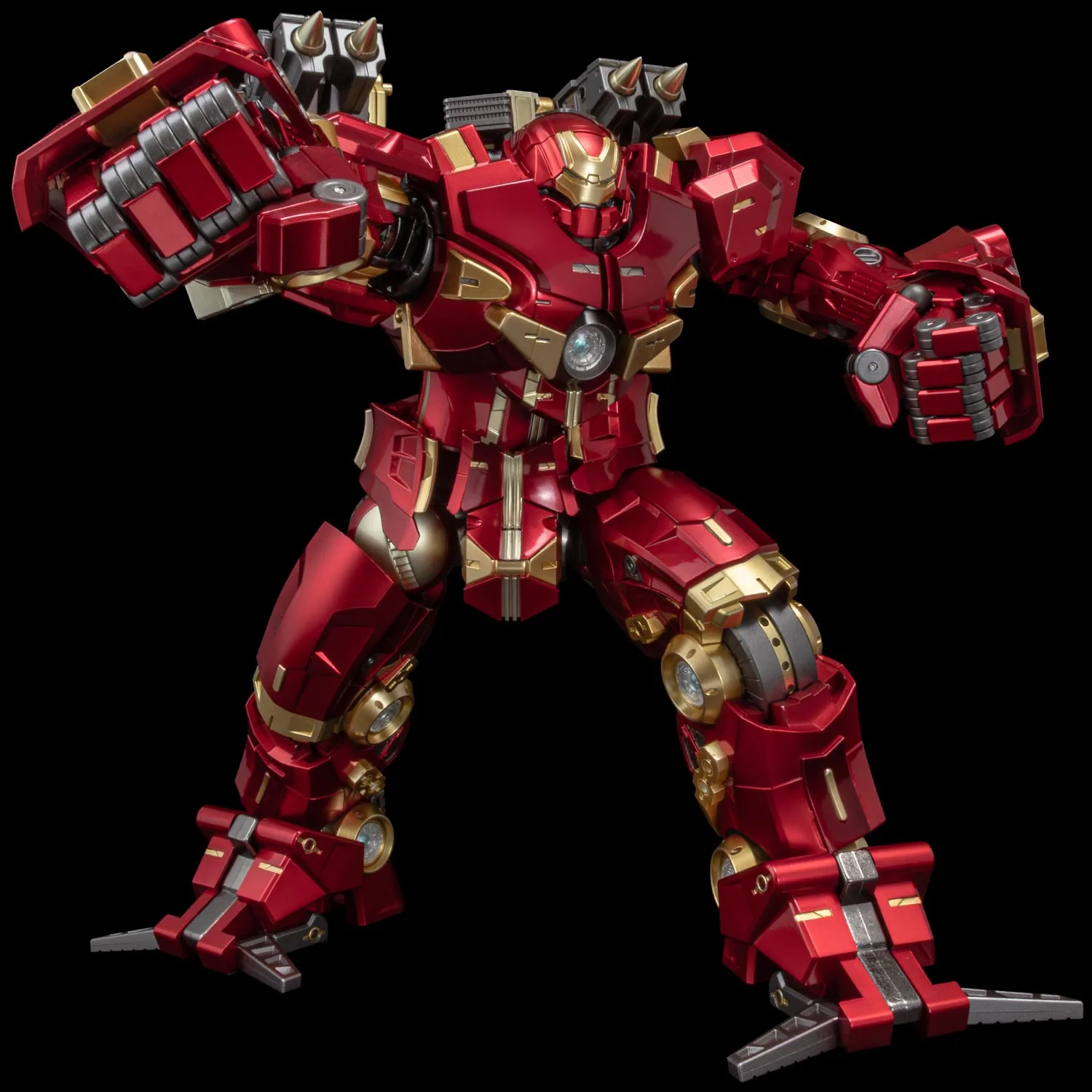 千值練 Fighting Armor《漫威》綠巨人浩克:裝甲重拳旗艦評測 細節特寫