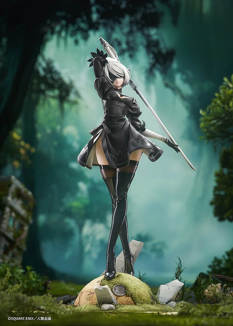Max Factory 尼爾:自動人形 2B(寄葉二號B型)DX版 1/7 比例模型 細節展示特寫 (2)