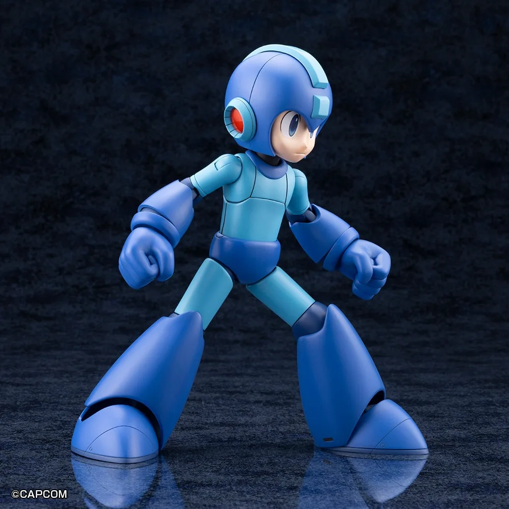 壽屋 GRANDE SCALE《洛克人11》洛克人 組裝模型登場!25公分大比例還原經典動作姿態 細節特寫
