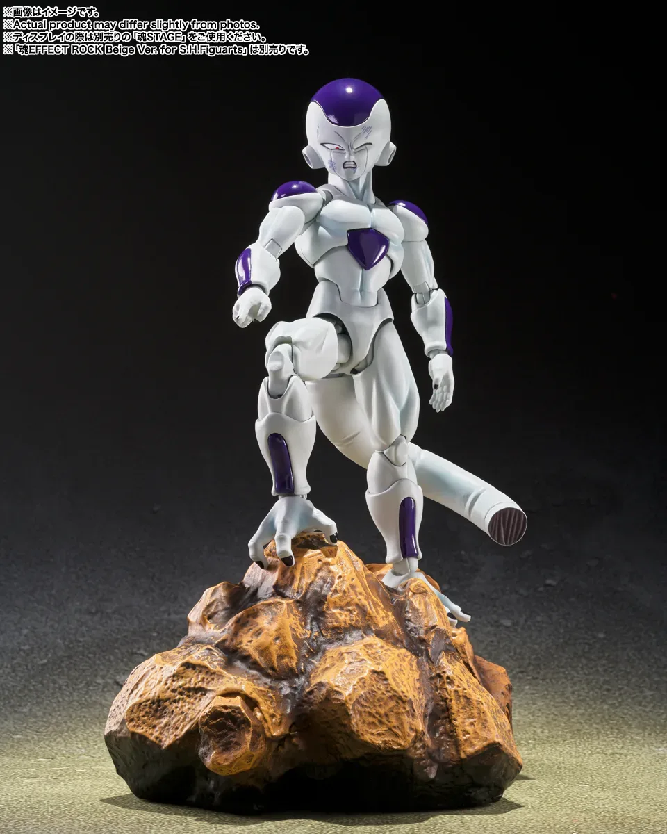 宇宙帝王新規造形登場!S.H.Figuarts《七龍珠Z》弗力札 第四形態〈深不可測宇宙第一的力量〉可動公仔預購開跑 細節特寫