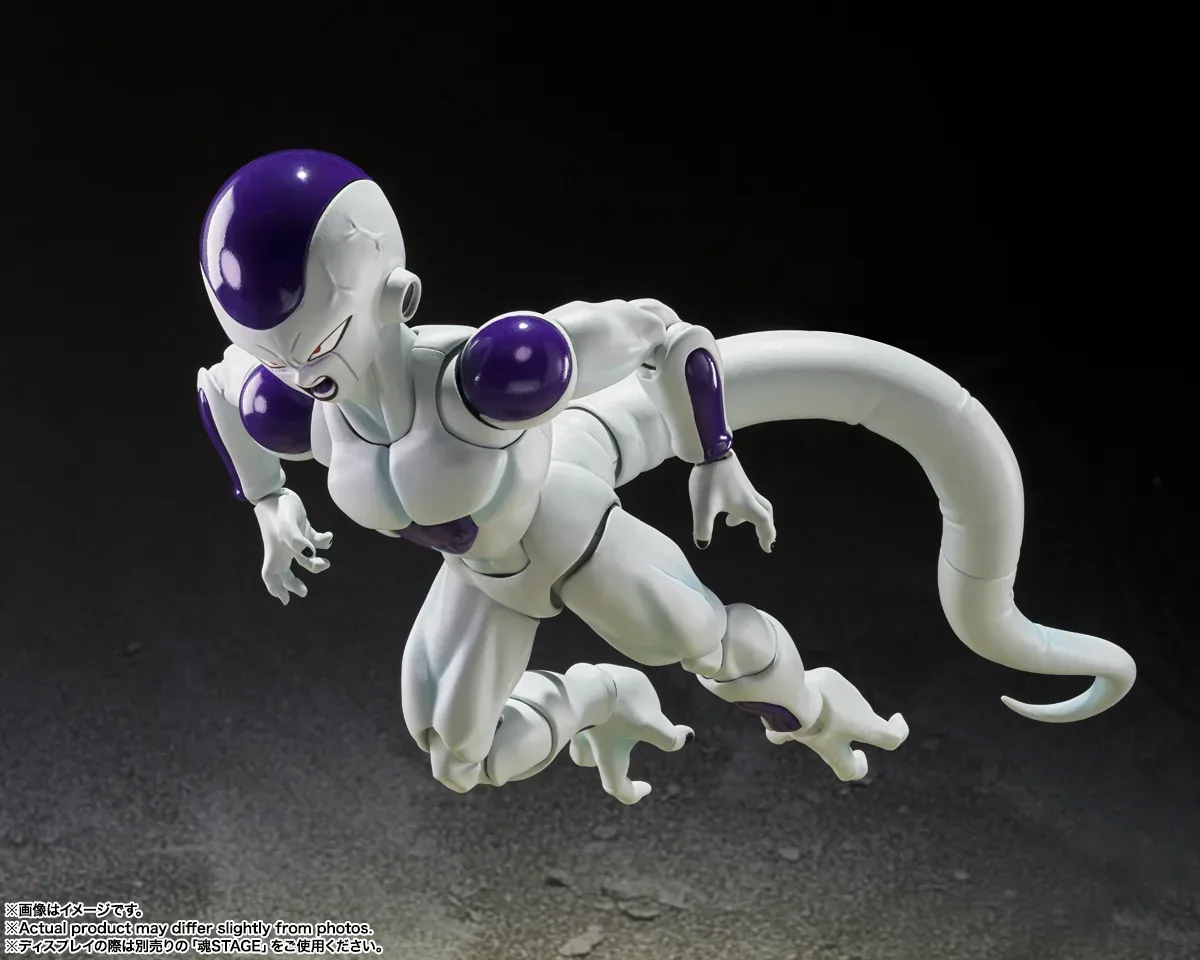 宇宙帝王新規造形登場!S.H.Figuarts《七龍珠Z》弗力札 第四形態〈深不可測宇宙第一的力量〉可動公仔預購開跑 細節特寫