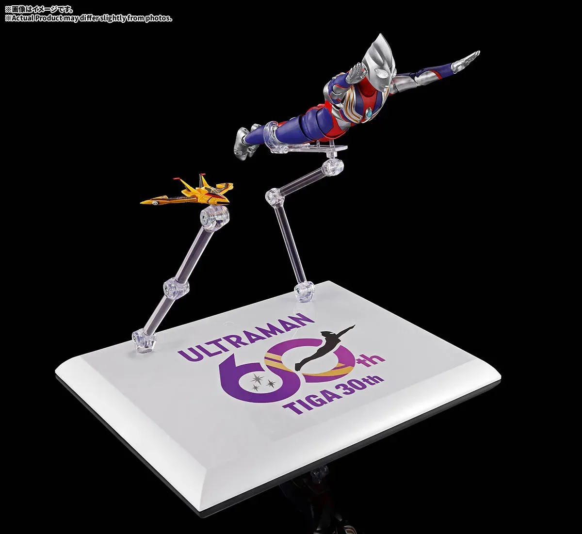 S.H.Figuarts 真骨彫製法《超人力霸王迪卡》複合型 30 週年紀念版!豪華收錄海量光線特效與勝利飛燕1號 細節特寫