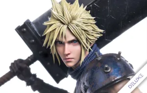 SQUARE ENIX MASTERLINE《Final Fantasy VII Rebirth》克勞德·史特萊夫 1/4 豪華旗艦雕像 官方旗艦主視覺展示圖