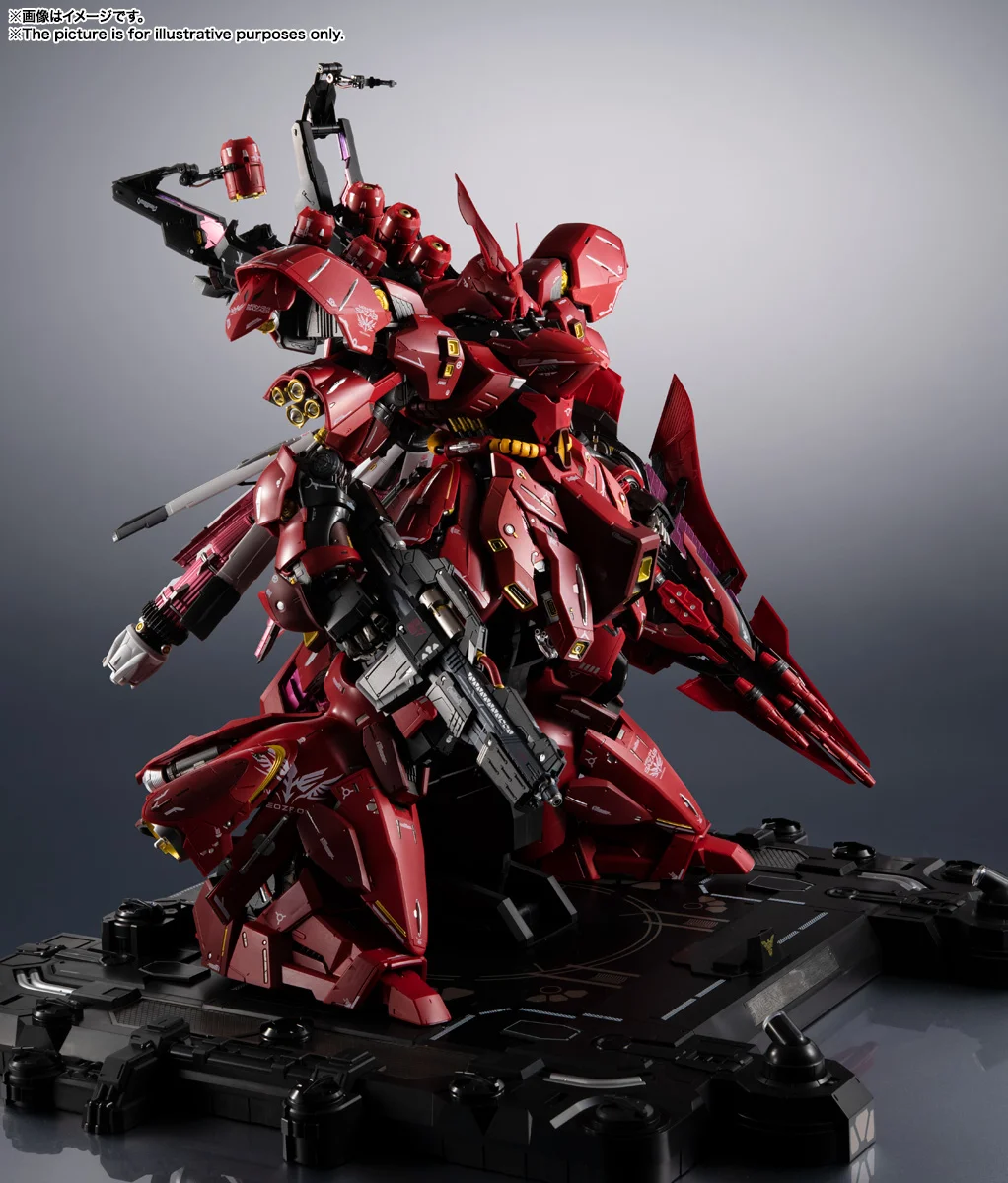 解體匠機 METAL STRUCTURE MSN-04 沙薩比(Sazabi):旗艦工藝完全評測 細節特寫