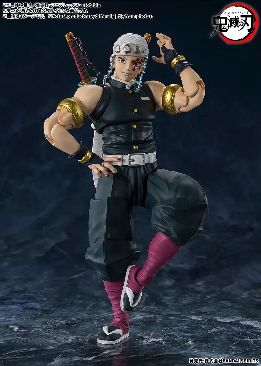 祭典之神華麗參戰！萬代 S.H.Figuarts《鬼滅之刃》宇髓天元可動公仔開放預購 細節特寫