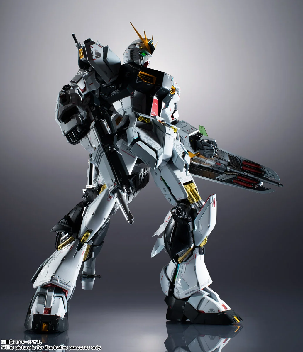 解體匠機 METAL STRUCTURE RX-93 ν 鋼彈(ν Gundam):旗艦工藝完全評測 細節特寫