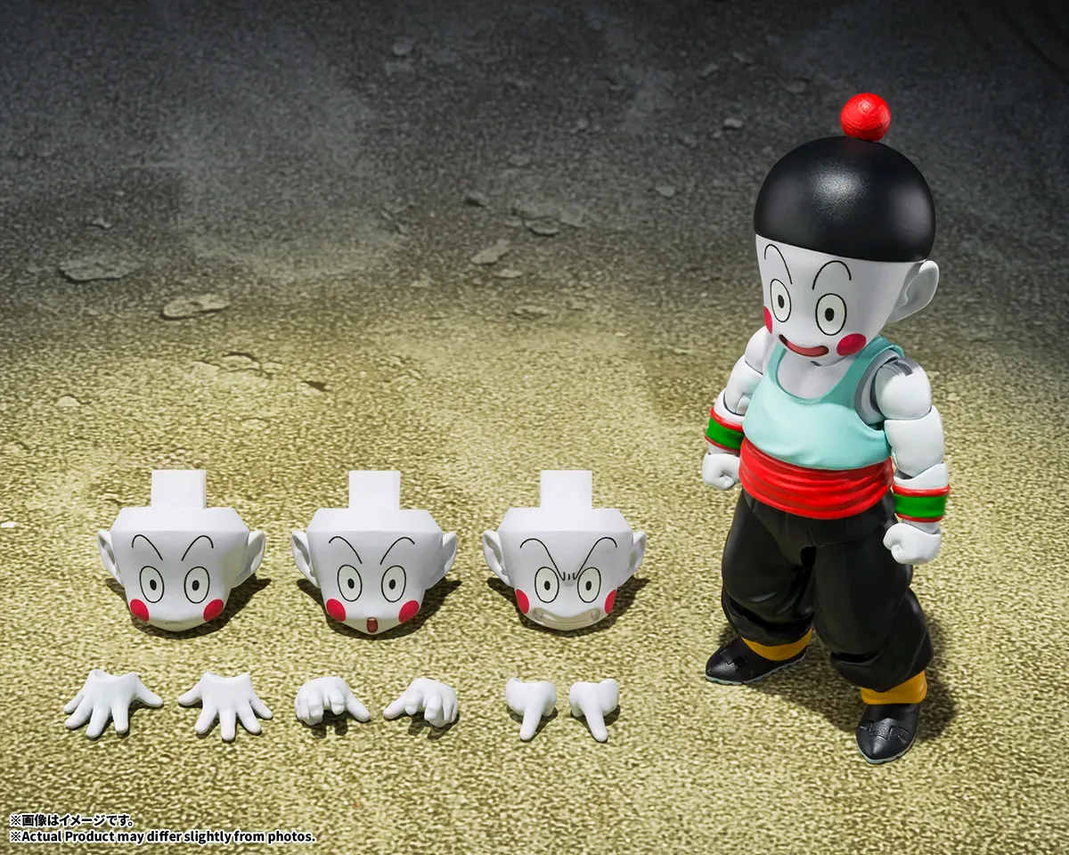 萬代 S.H.Figuarts《七龍珠Z》餃子〈Z戰士〉新規造形登場！導入最新可動結構重現經典戰鬥姿態 細節特寫