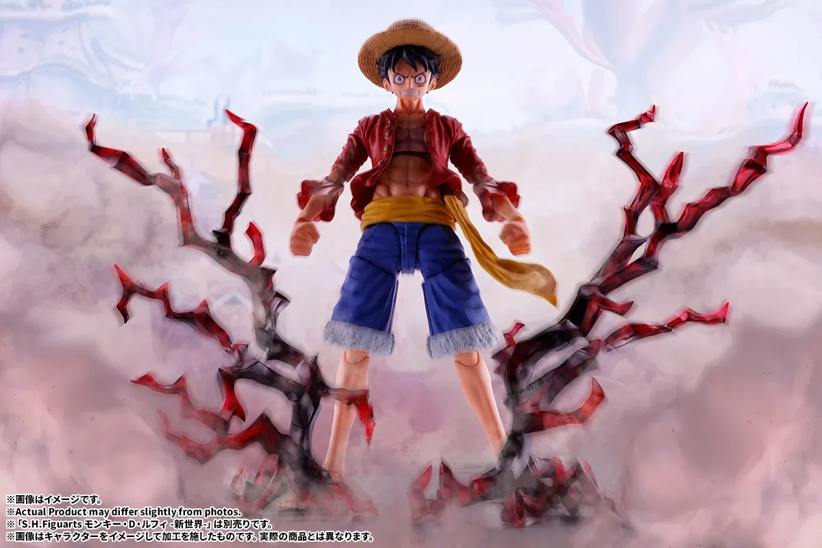 火拳銃與霸王色霸氣全開！S.H.Figuarts《航海王》蒙其·D·魯夫 -新世界- 配件組登場 細節特寫